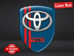 Toyota Emblema Auto Máximo Resistente Elegante Pro X
